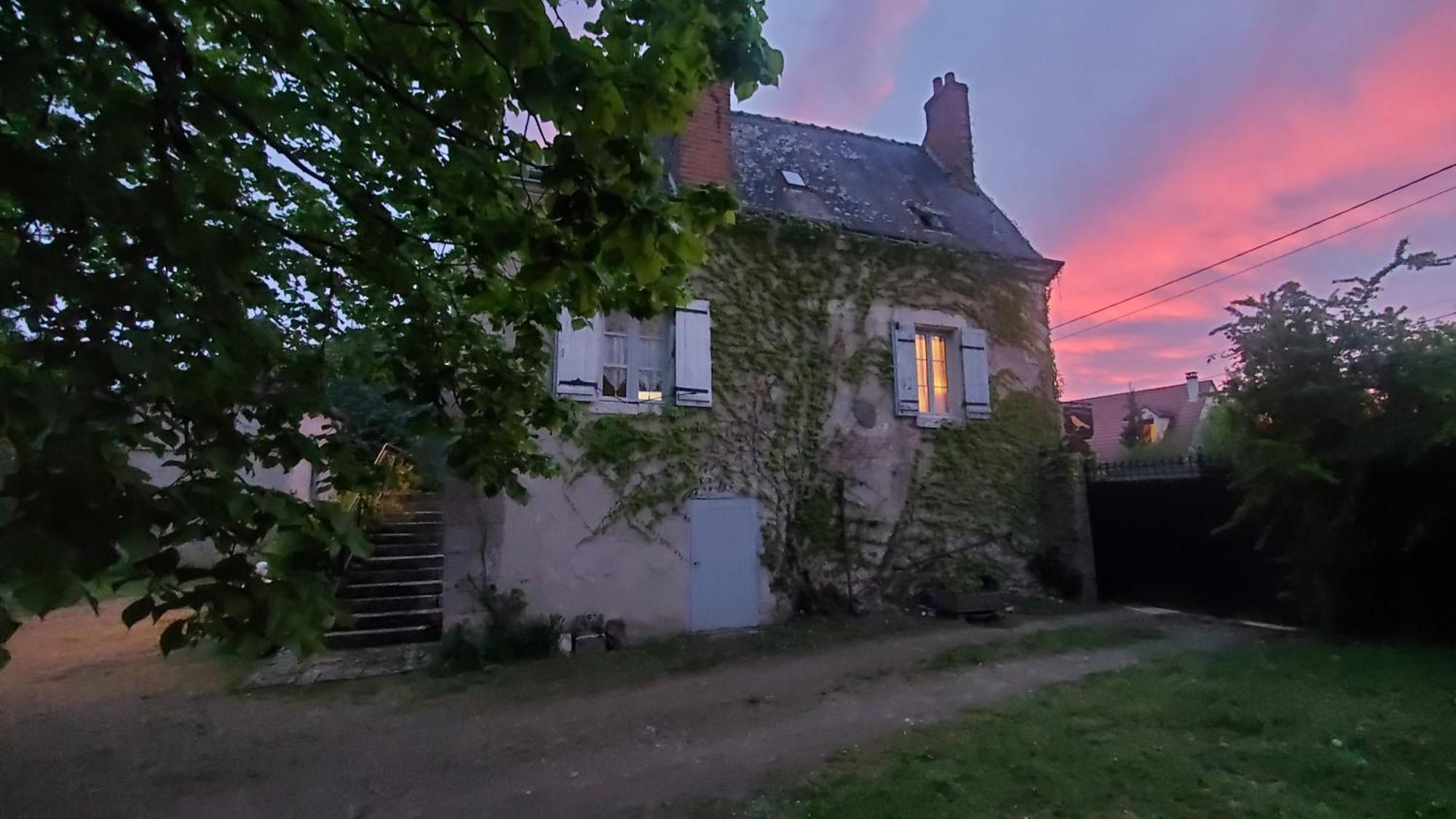 La Rossignolerie - La Familiale Vigneronne Bed and Breakfast Chouzy-sur-Cisse Exteriör bild