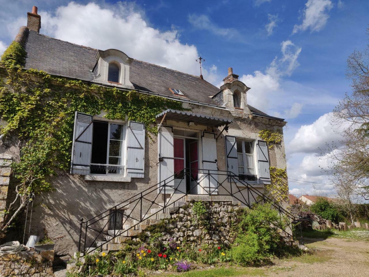 La Rossignolerie - La Familiale Vigneronne Bed and Breakfast Chouzy-sur-Cisse Exteriör bild
